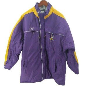 Vintage Minnesota Vikings Full Zip Logo Jacket NFL XL/TG Reebok